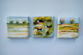 https://cdn.shopify.com/s/files/1/1051/1899/0685/files/06.jpg?v=1773328918,Sommerlandschaften,1,Sommerlandschaften – Hängung Dreierkollektion Wandkunst Paar