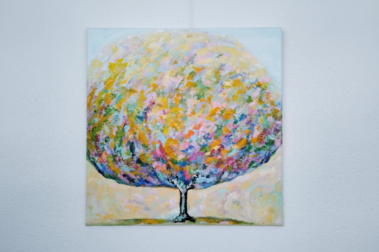 Blühender Baum