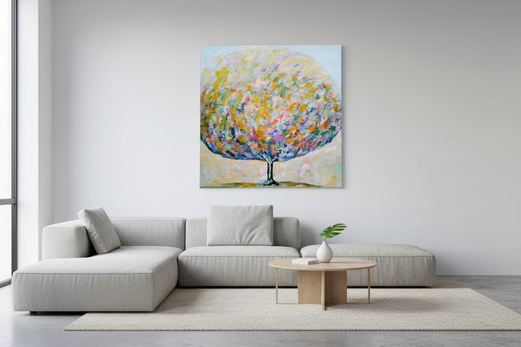 Blühender Baum