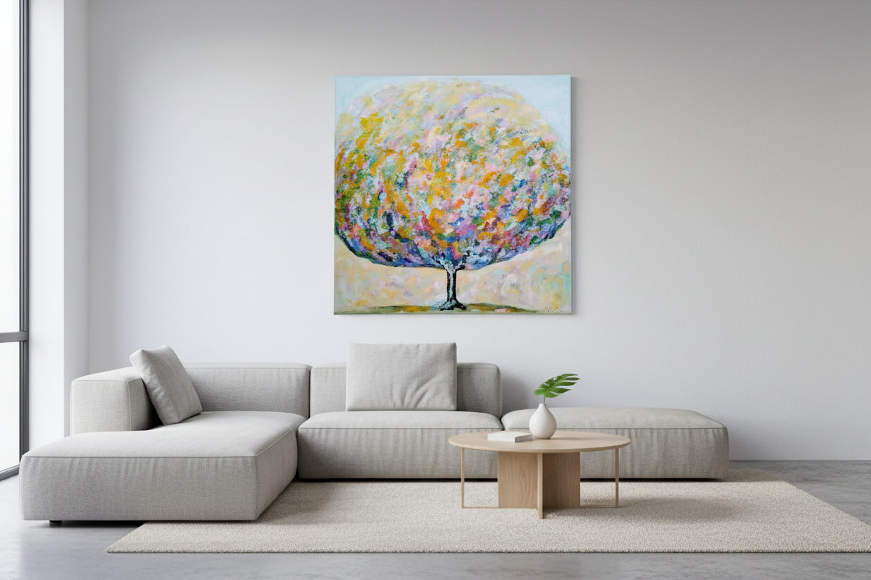 Blühender Baum