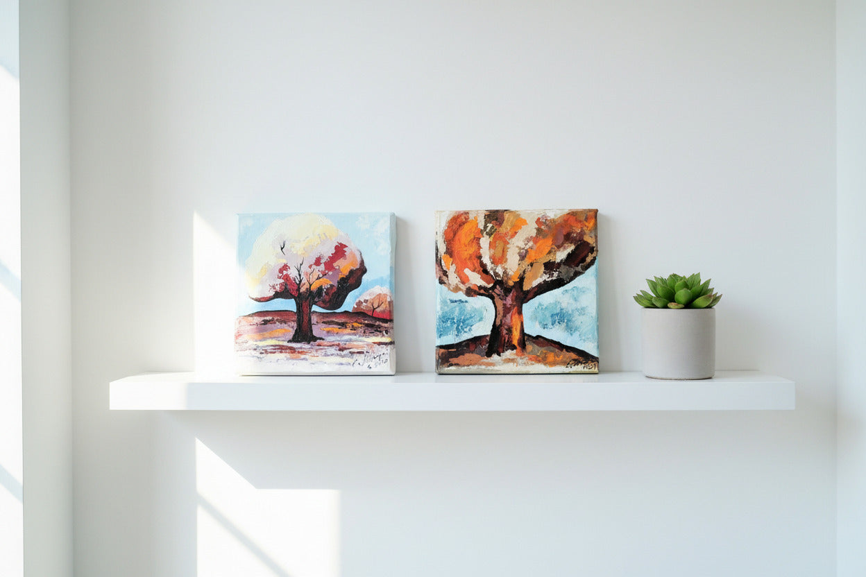 https://cdn.shopify.com/s/files/1/1051/1899/0685/files/17_a7cdfc30-0080-4c0c-96b5-a11369be96a9.jpg?v=1773311622,Bäume im Herbst,2,Handgemaltes Unikat Bäume im Herbst – Detailansicht Herbstfarben Modernismus
