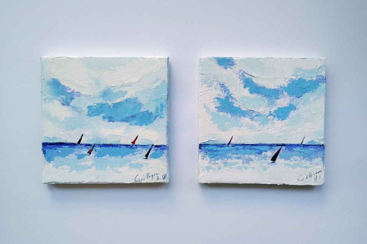 https://cdn.shopify.com/s/files/1/1051/1899/0685/files/22.jpg?v=1773309279,Himmel im endlosen Meer,1,Ölgemälde Himmel im endlosen Meer – minimalistisches Meeresgemälde in tiefem Blau